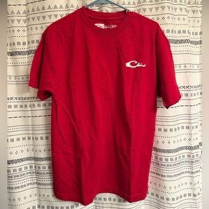 Drake Red Short Sleeve Men's Tee